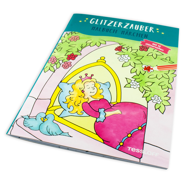 Glitzerzauber Malbuch Märchen