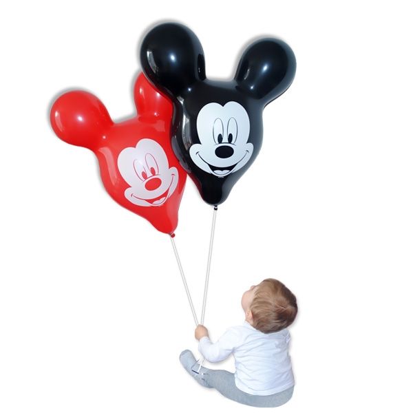 Mickey Maus - Große Figurenballons, 56cm, 4 Stk