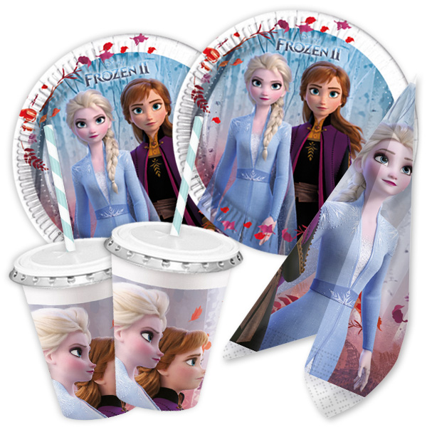 Basic Set "Frozen 2", 54-teilig für bis zu 8 Kids