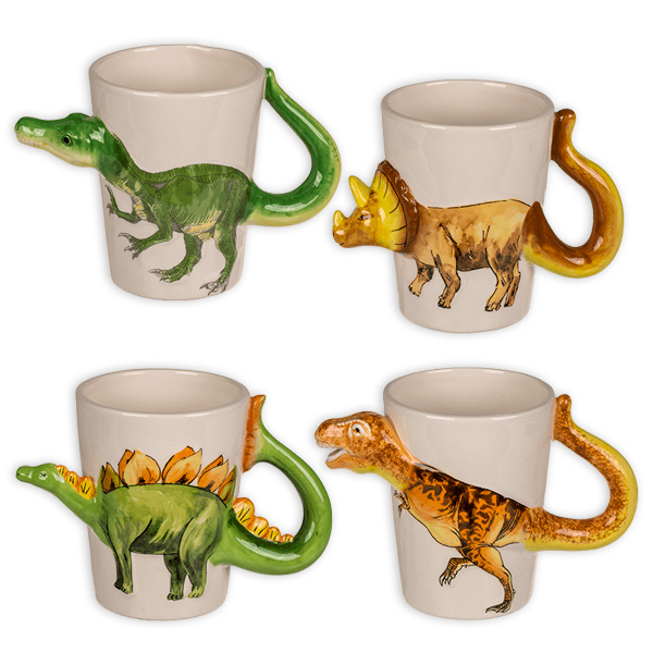 Dinosaurier Keramik-Becher, 1 Stk.