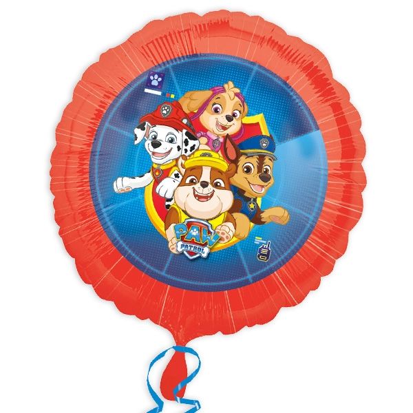 Paw Patrol Ballon Geschenk zum Geburtstag, Ø 35cm