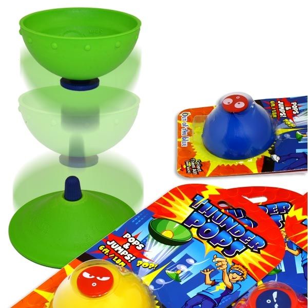 Thunder Pop - Ufo Schnalzer, 4,5cm, schnellt in die Höhe bis 1,8m