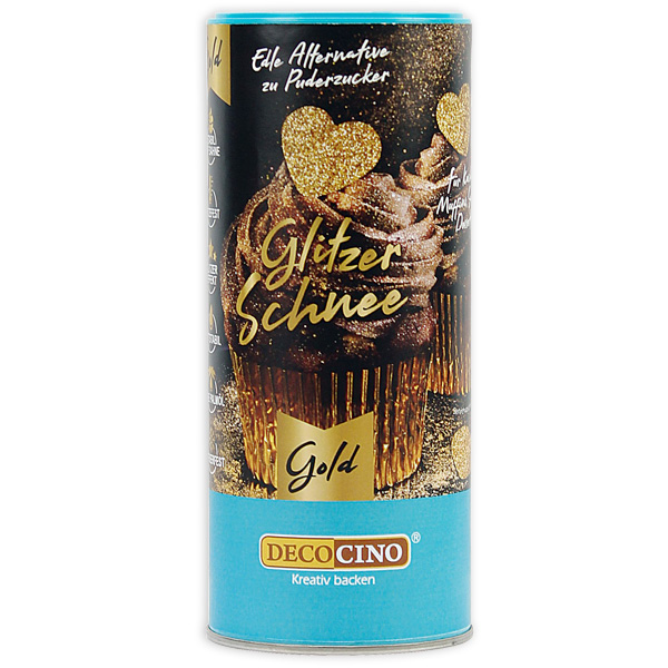 Glitzer-Schnee Gold, 100g