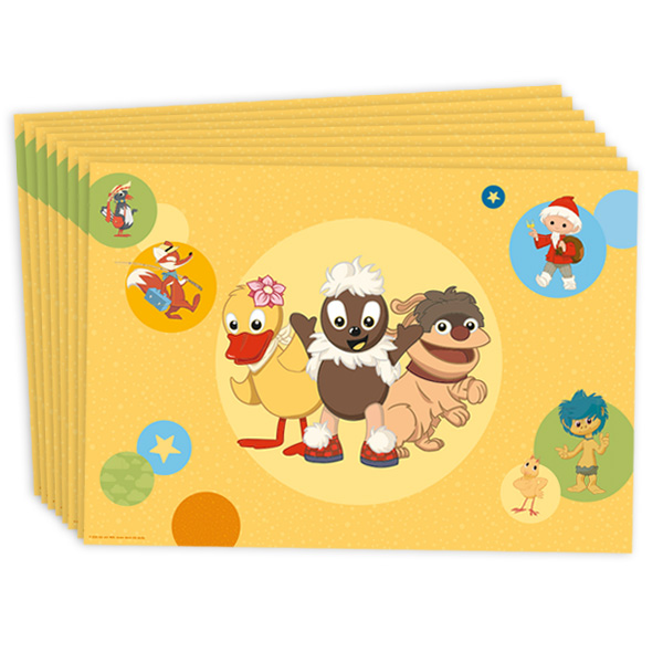 Unser Sandmännchen Partyset für 8 Kids, 69-teilig Unser Sandmännchen Partyset für 8 Kids, 69-teilig