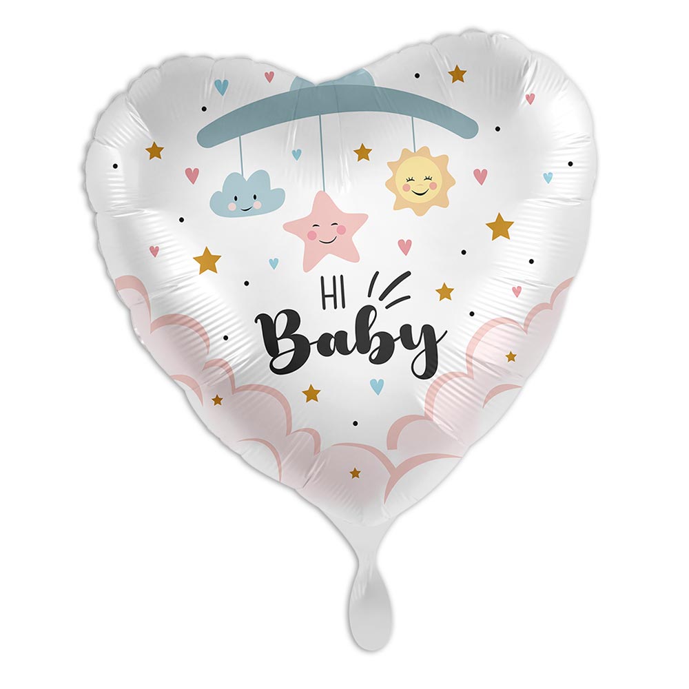 "Hi Baby", Herzförmiger Heliumballon