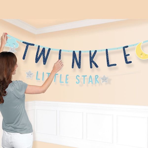 Twinkle - Little Star - 2 Buchstabenketten im Set, Babyparty