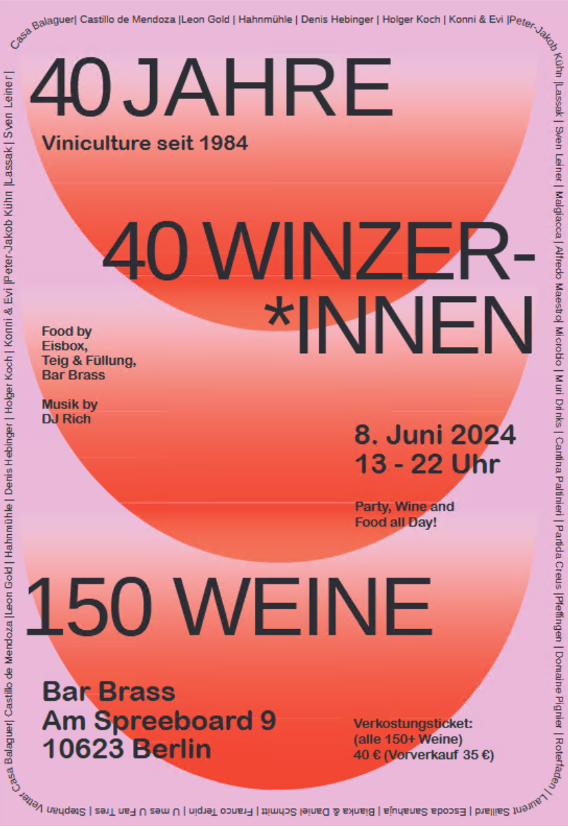 40 Jahre Viniculture -VVK