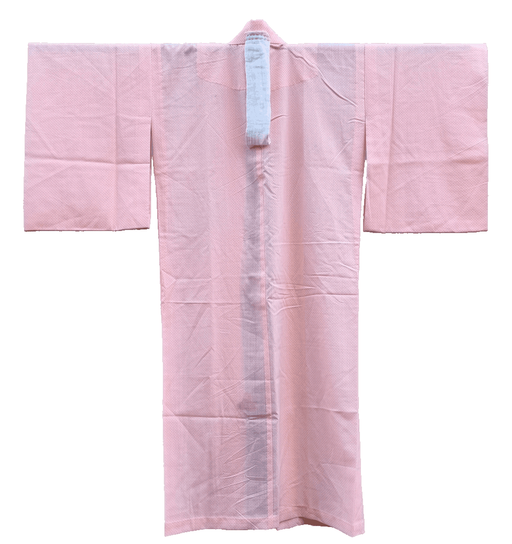 Unterkimono rosa Rückseite