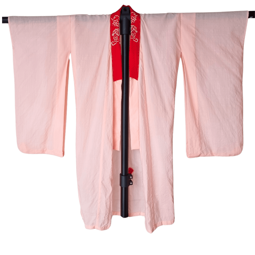 Vintage Juban Unterkimono Kinder rosa 110/116