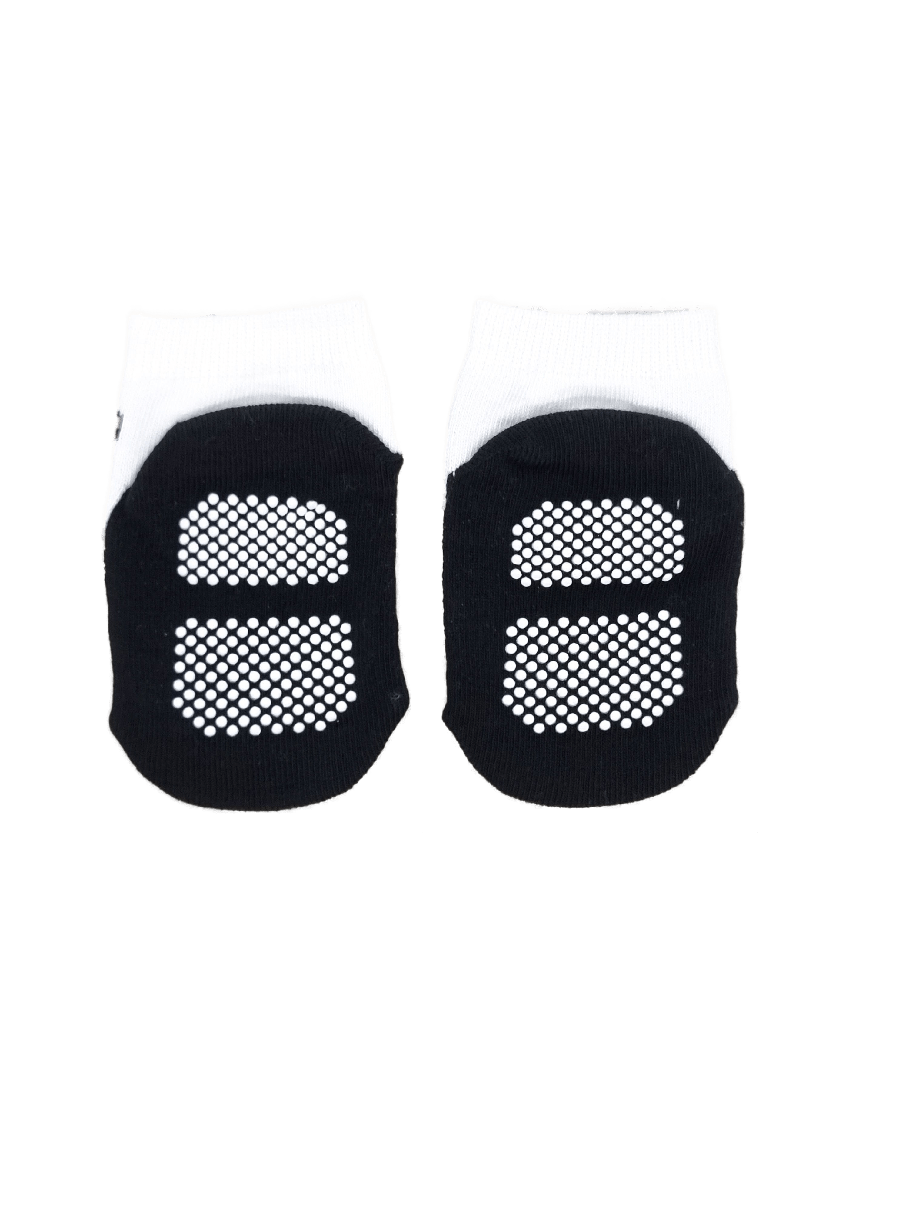Anti Rutsch Socken baby schwarz Unterseite