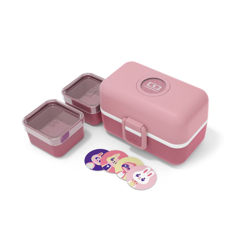 Monbento Tresor Bento Box für Kinder, 800 ml Brotdose mit Fächern