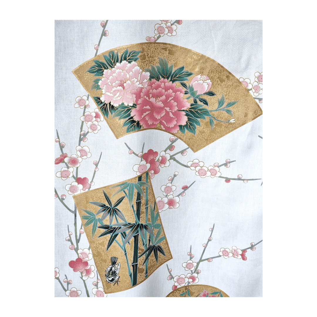 Damen Yukata Kranich Ume