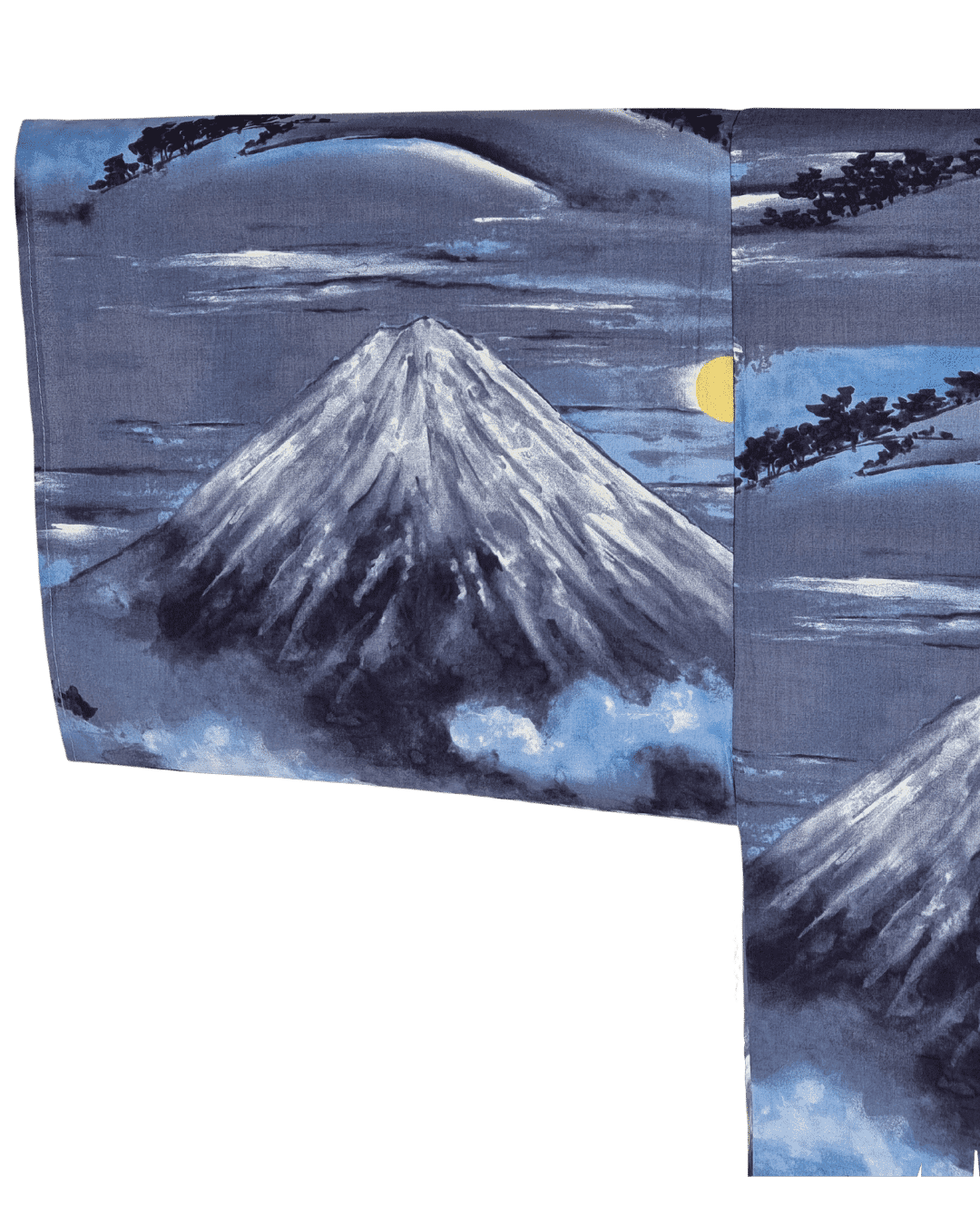 Yukata Herren Fuji blau