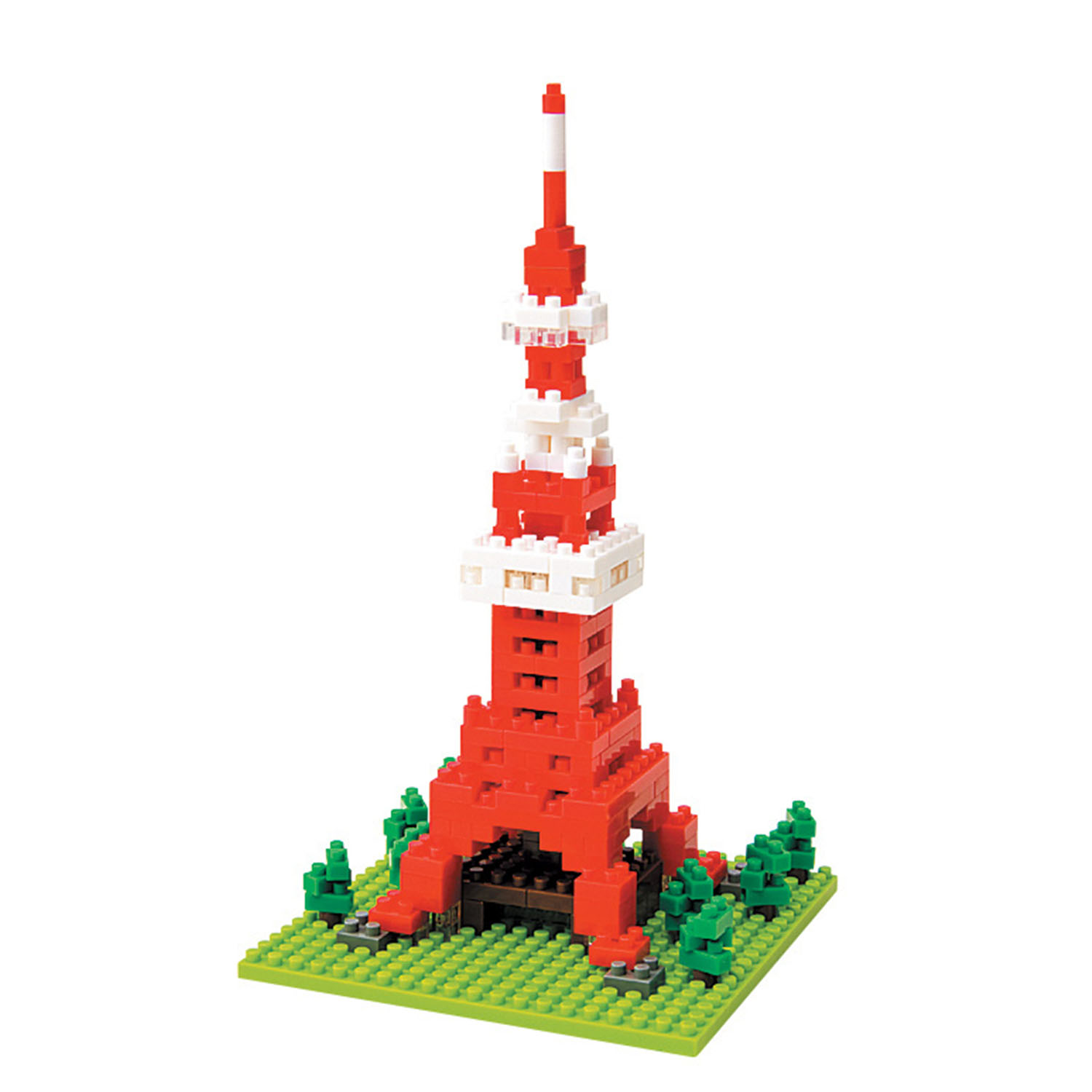 nanoblock Tokyo Tower aufgebaut