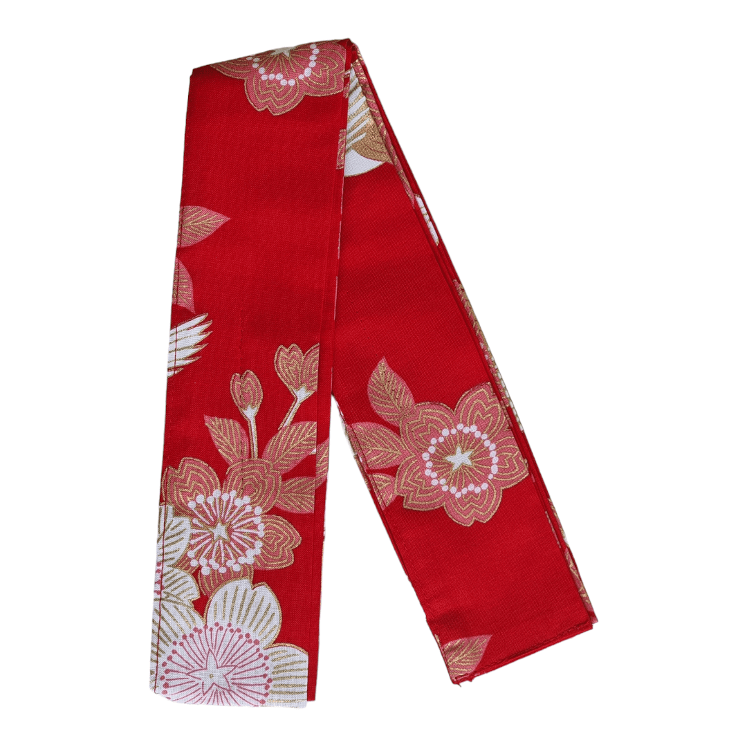 Damen Yukata Kranich Sakura