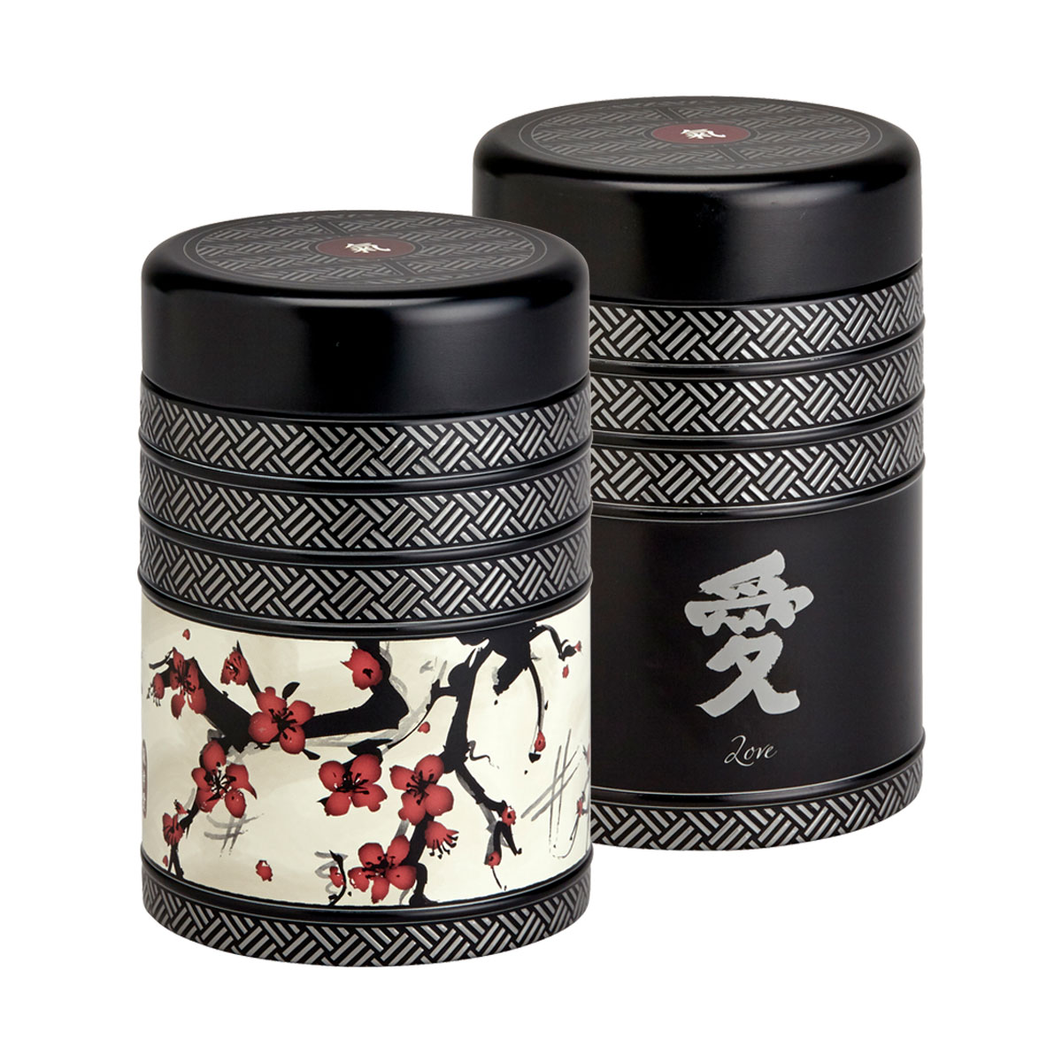 Teedosen Set Kyoto (125 g) und Sakura (125g)