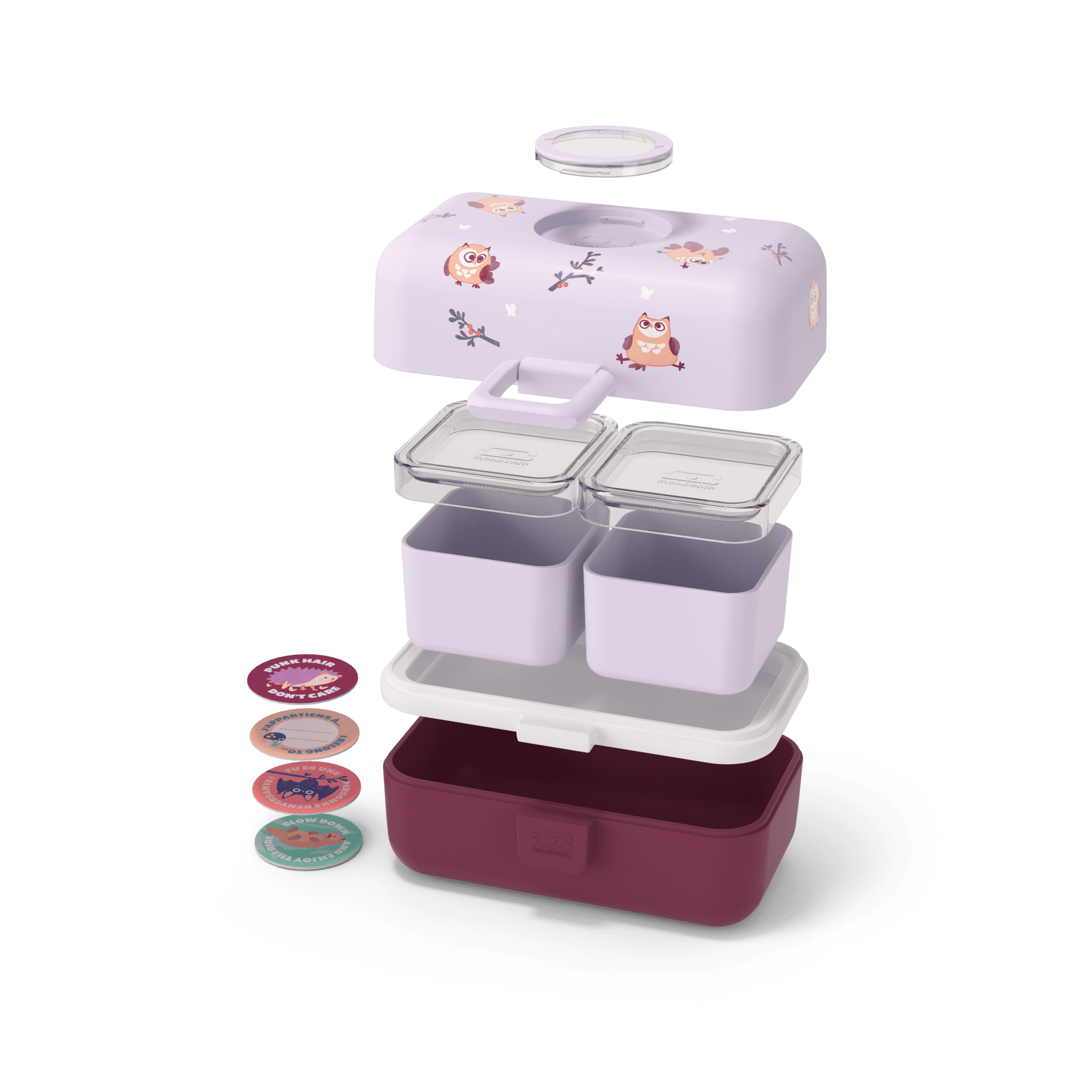 Monbento Tresor Bento Box für Kinder Eule