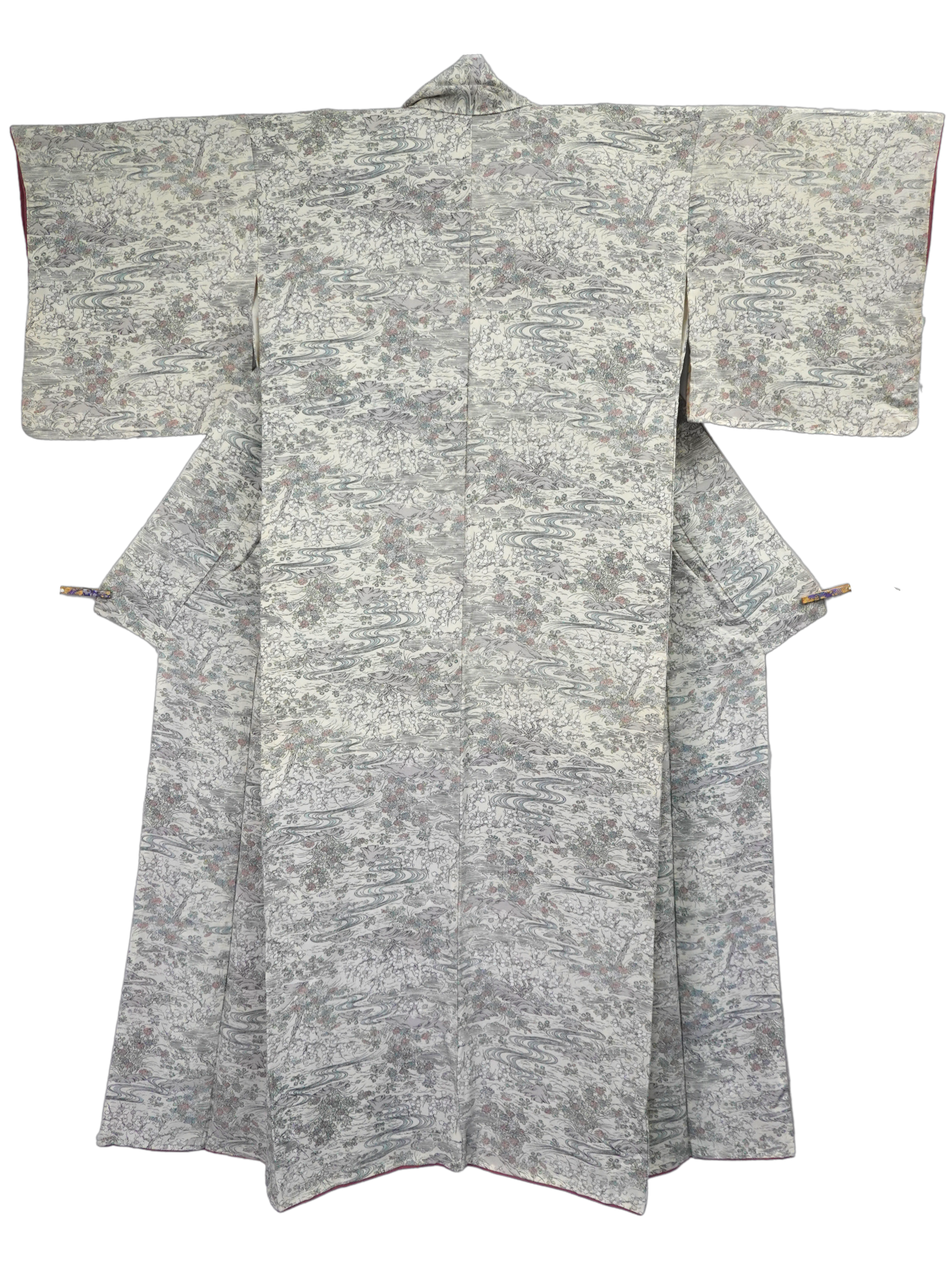 kimono white  back