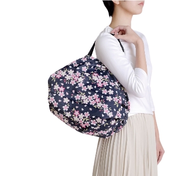 Einkaufstasche mit japanischem Muster bunt