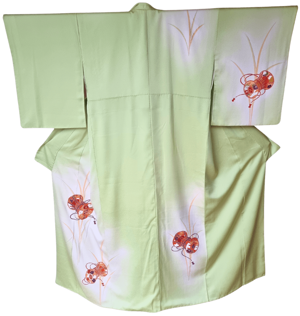 Vintage Homongi Kimono Damen Trommeln