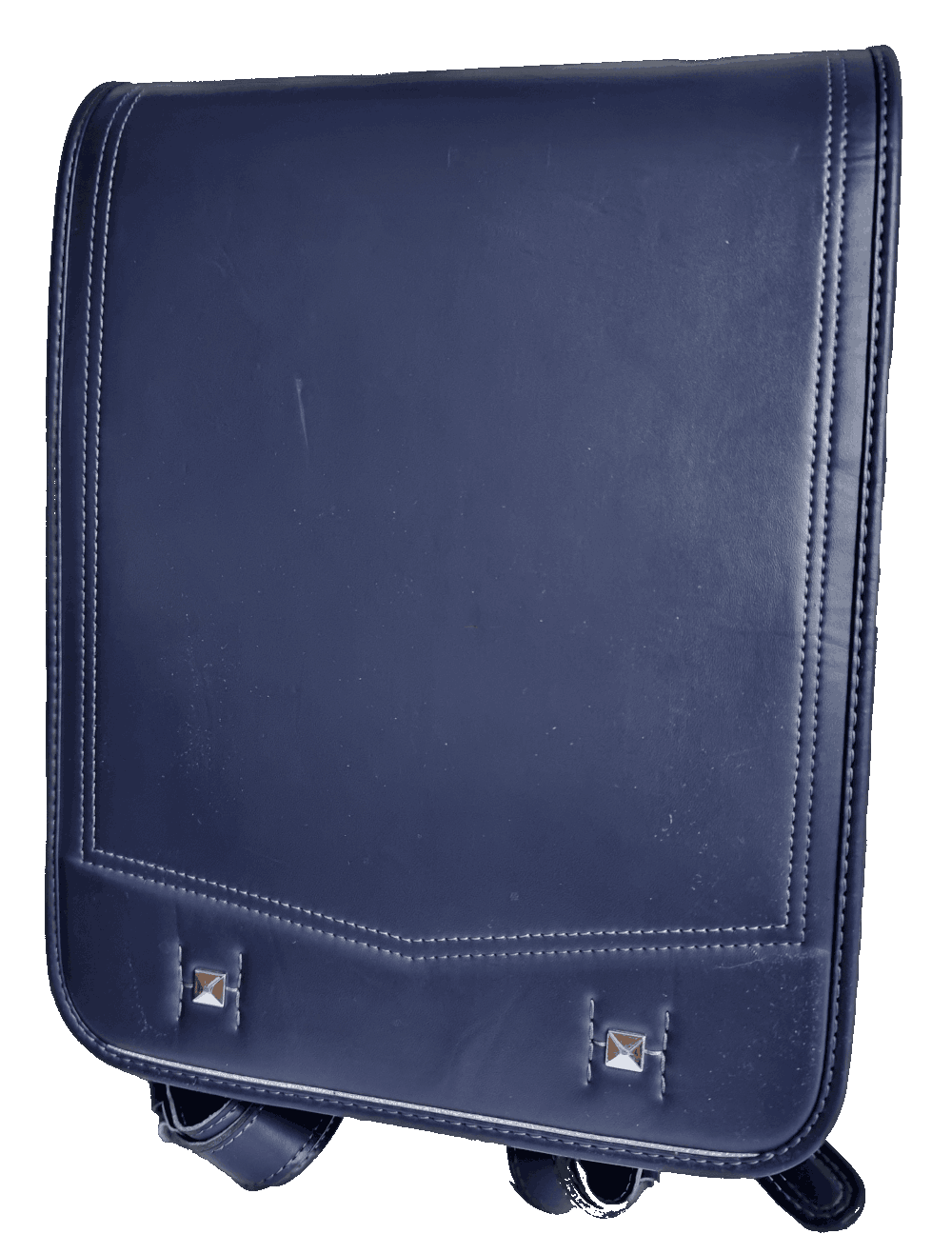 japanischer vintage Schulrucksack randoseru blau