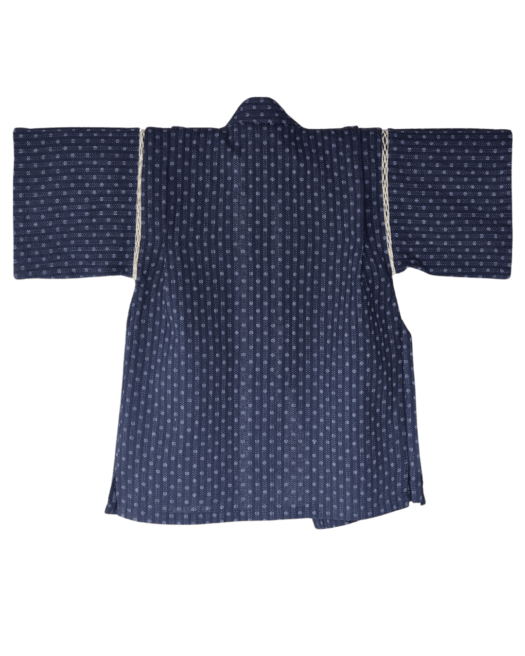 Vintage Kinder Kimono Haori Jacke blau 128/134
