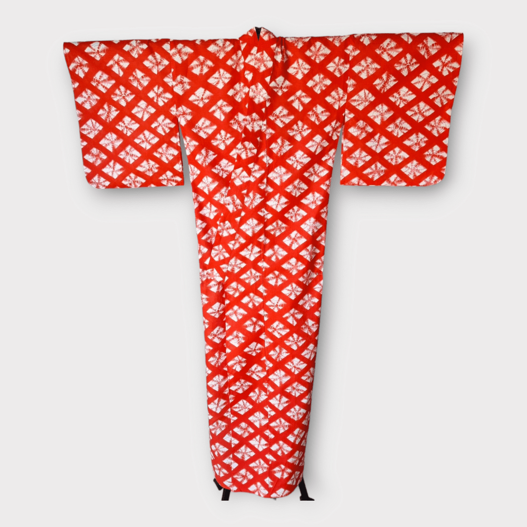 Yukata Damen Rot Batik