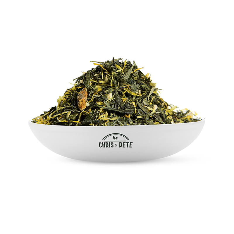 Tè verde allo zenzero e limone biologico