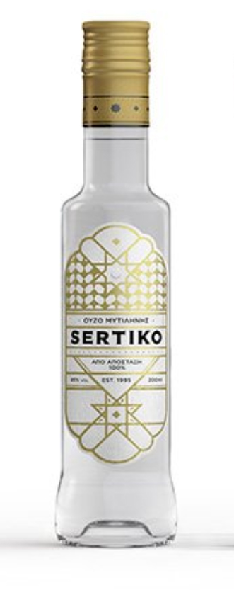 Ouzo SERTIKO doppelt Destiliert 45% vol. 200ml Flasche