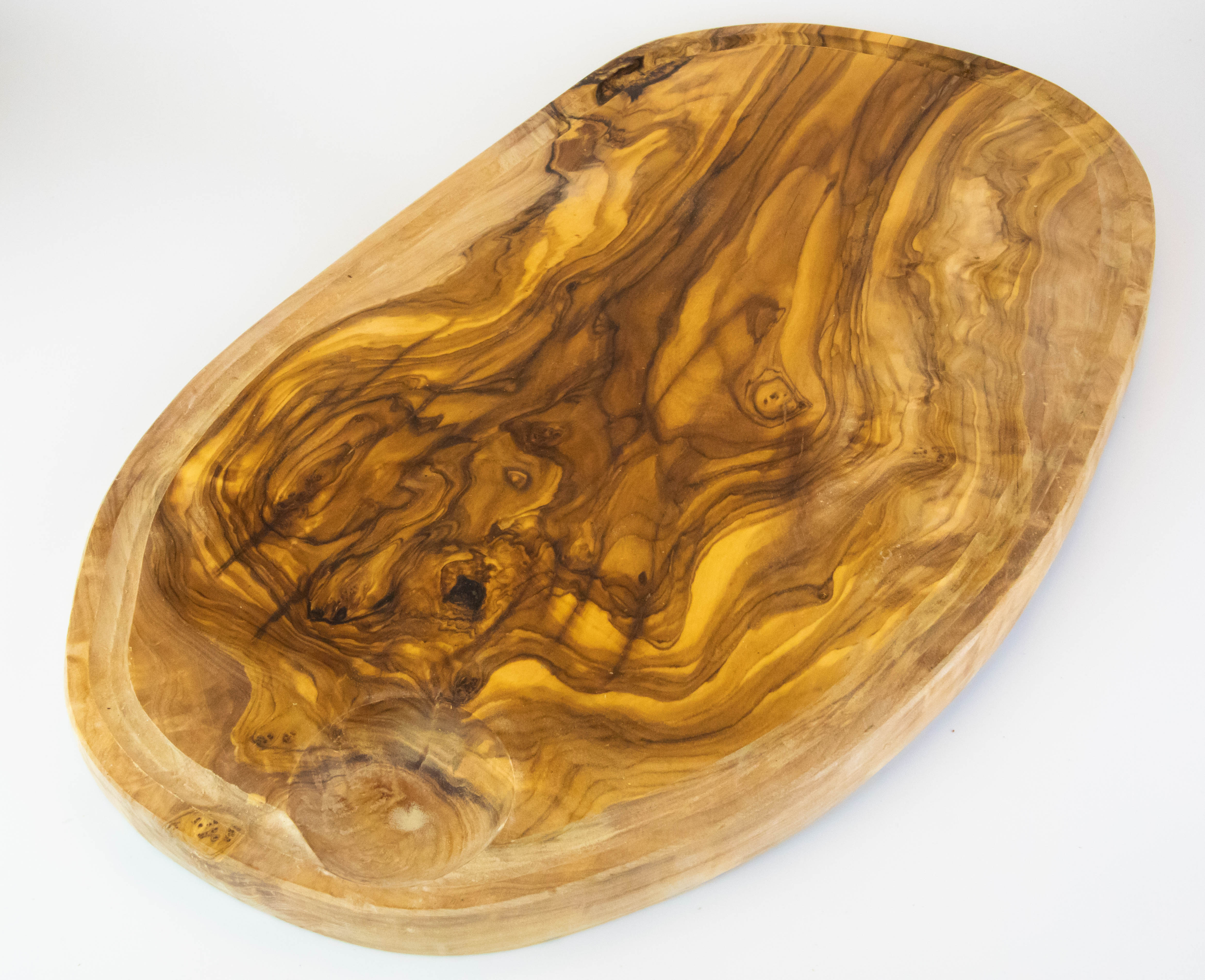 Planche à découper rustique en bois d'olivier