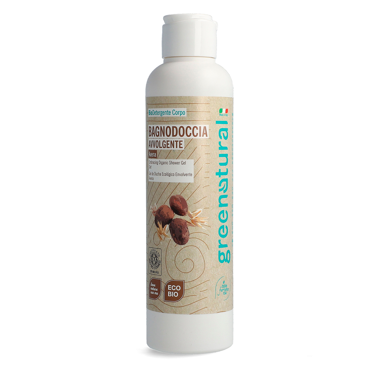 GN Duschgel HAFER & SHEABUTTER - öko und bio - 250ml