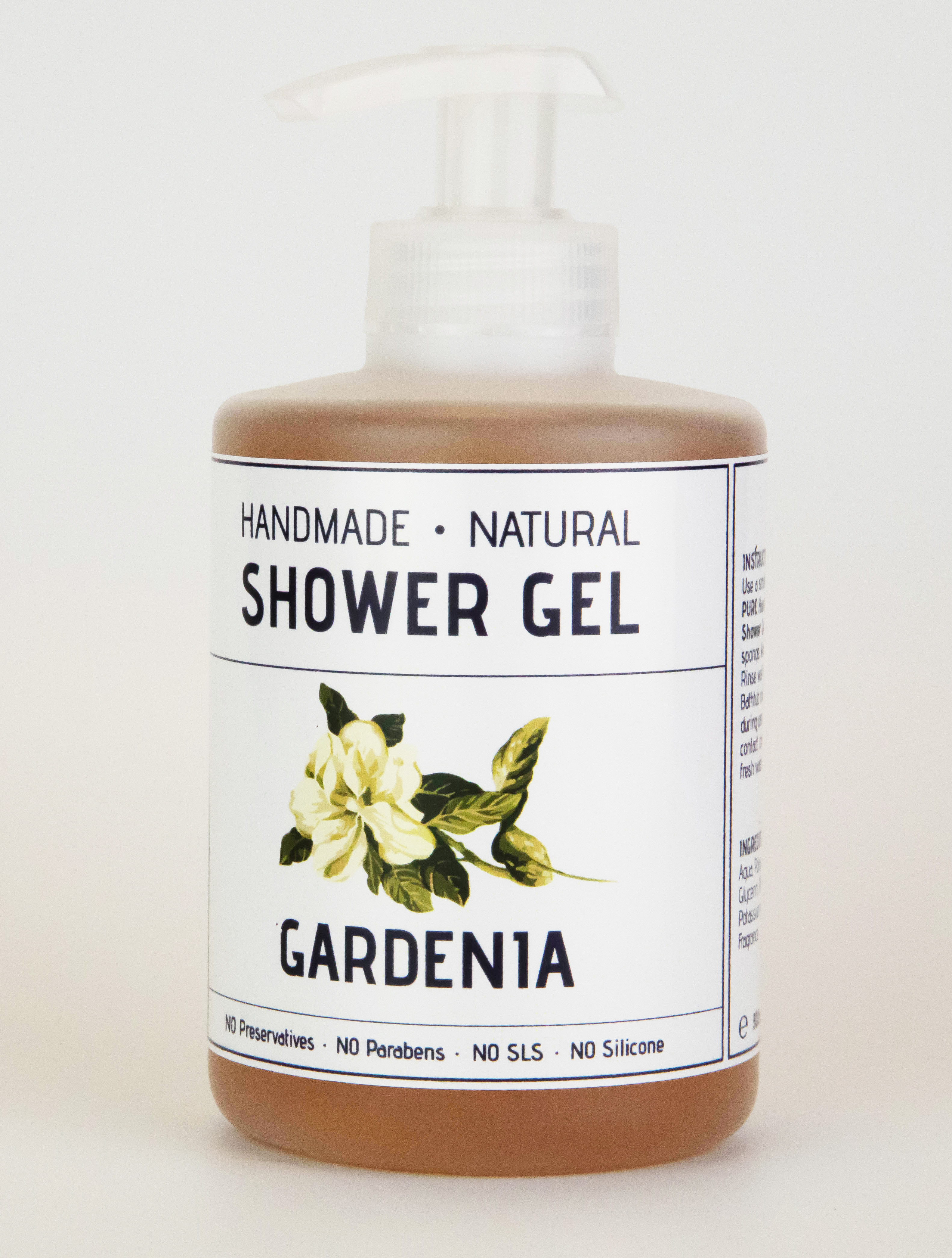 100% natürliches Duschgel flüssig Gardenia 300ml
