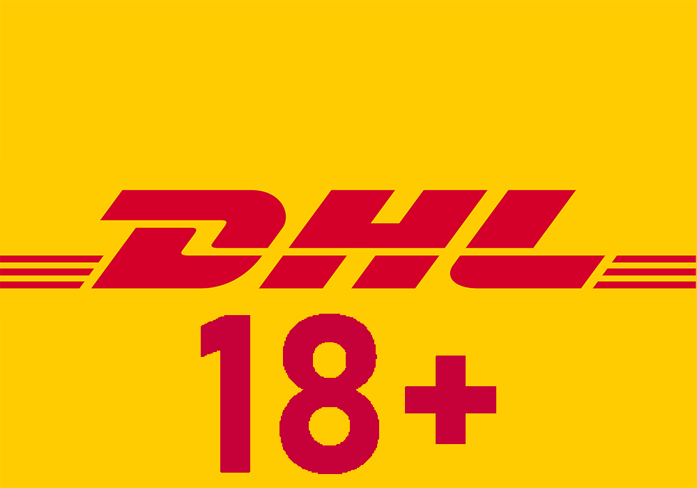 DHL avec vérification de l'âge à partir de 18 ans