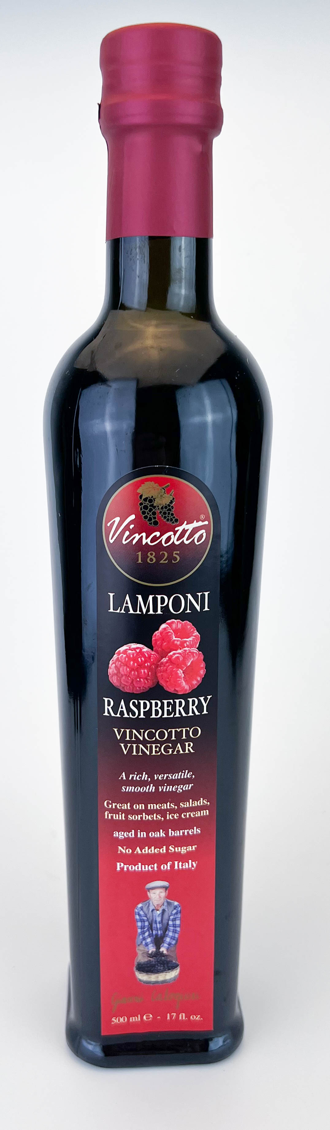 Vincotto con Lamponi (frambuesas) botella de 500ml