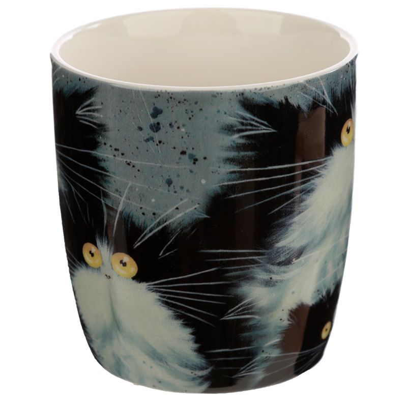 Kim Haskins Katzen Tasse aus Porzellan 300ml