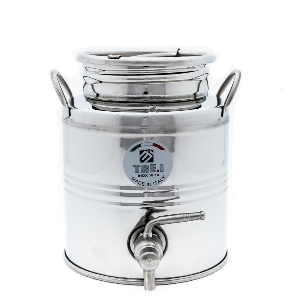 Stainless steel container 3 liters without stand