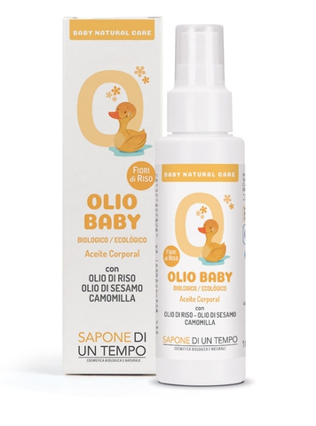 Bio Baby Körperöl (Reisöl, Kamille, Sesam) 100ml