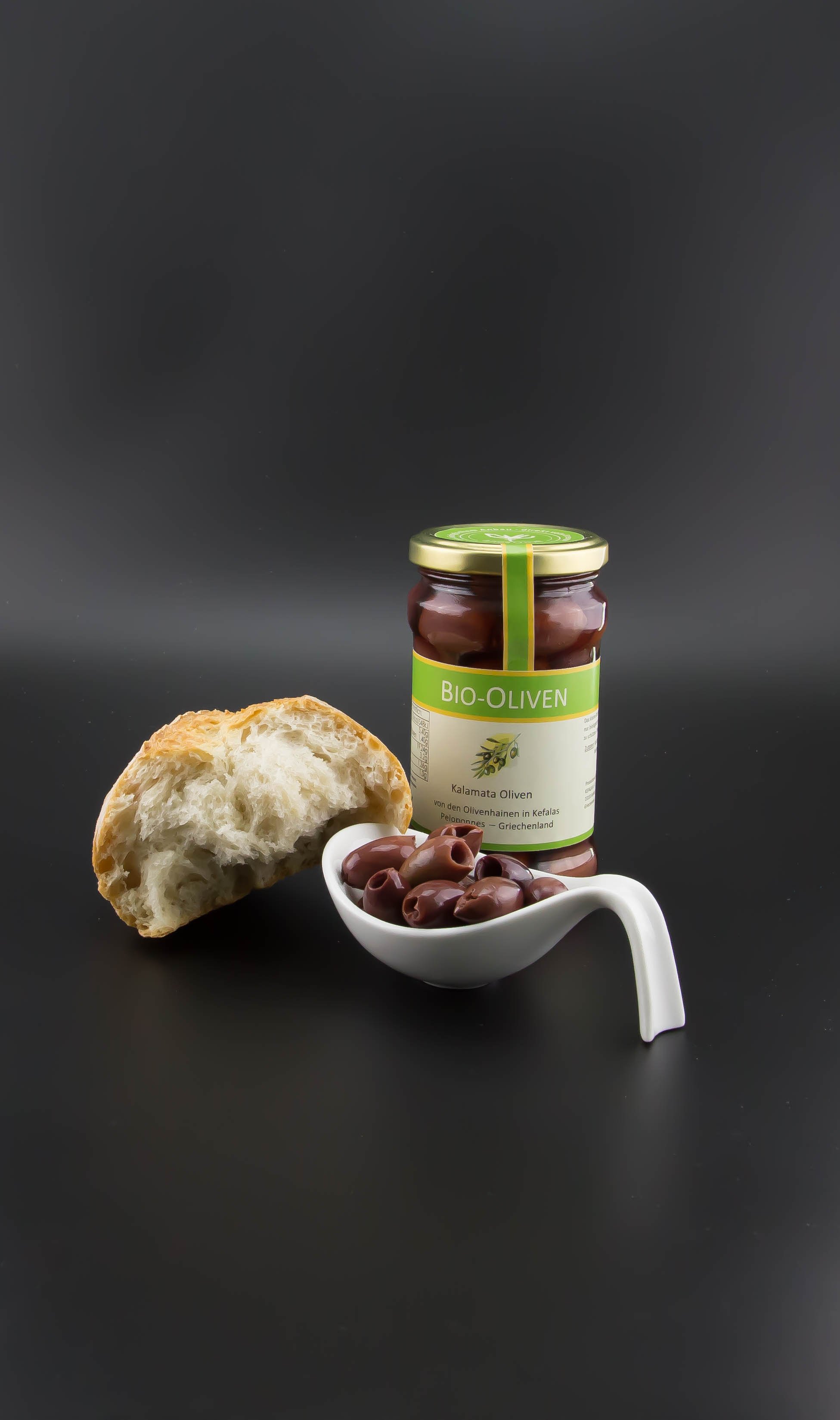 Aceitunas Kalamata ecológicas sin hueso, 300g