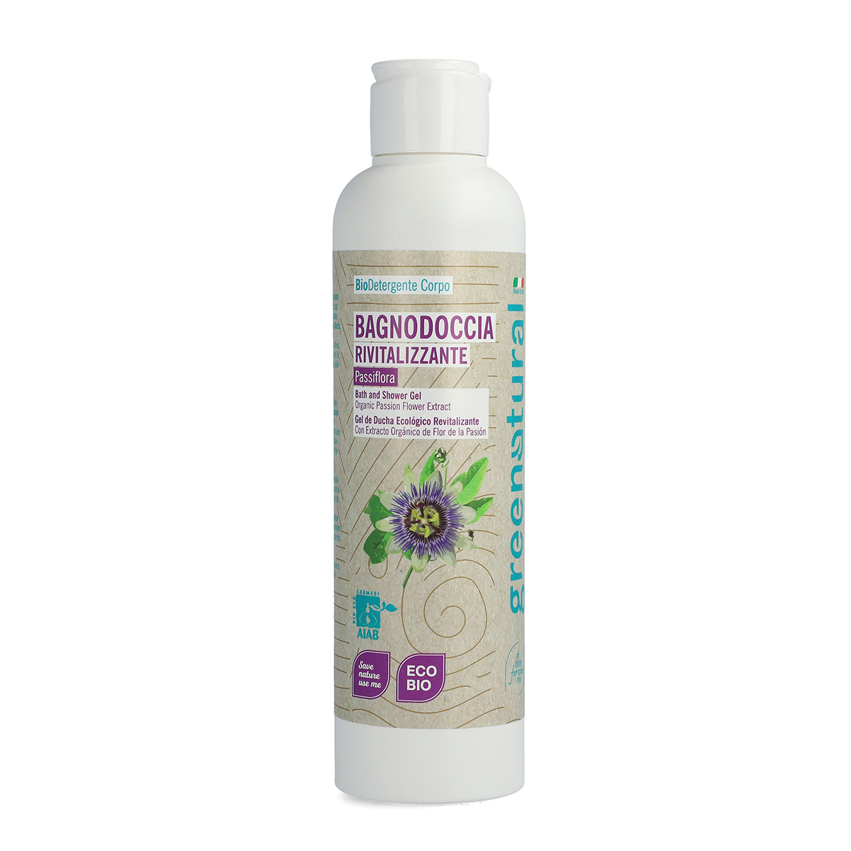 Gel de ducha GN PASIFLORA - ecológico y orgánico - 250ml