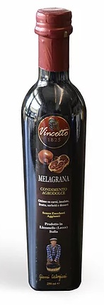 Vincotto con Melagrana (Granada) Botella de 250 ml.