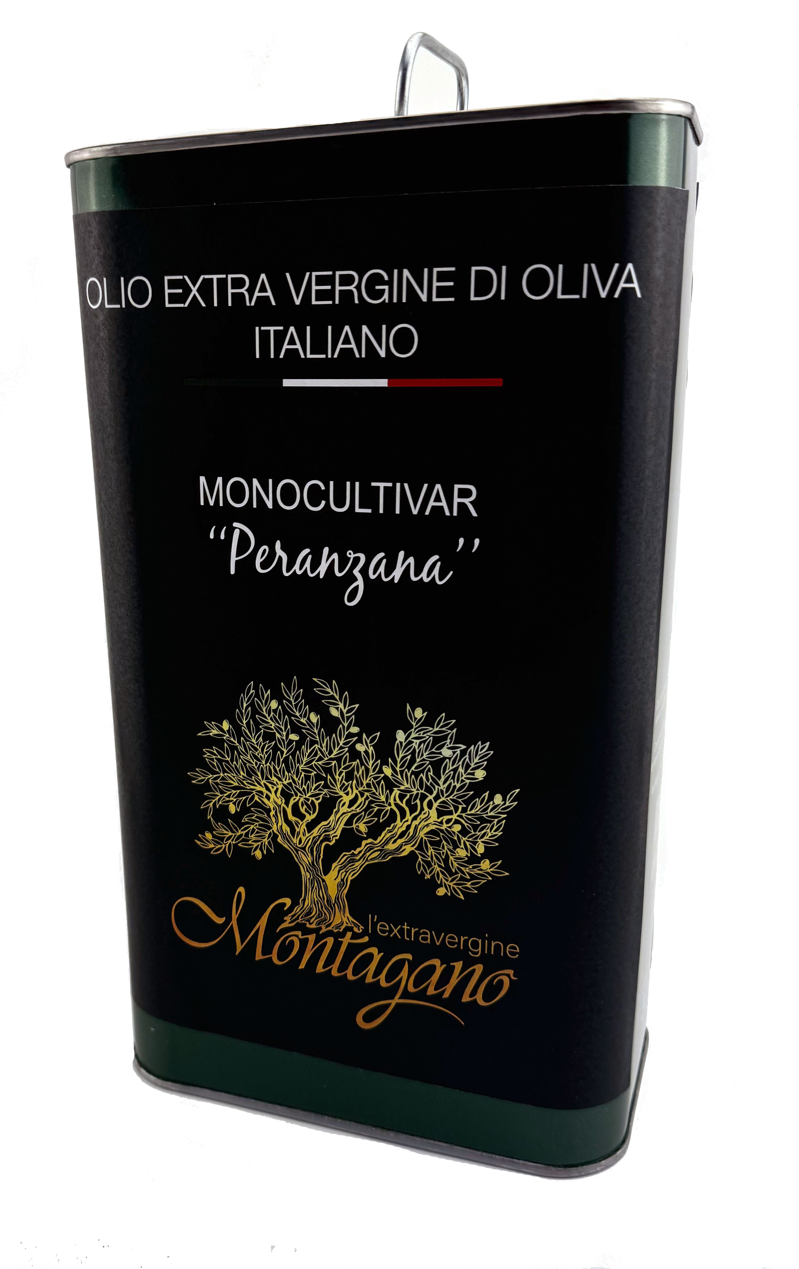Aceite de oliva Peranzana EVOO, 3L Prensado en frío y filtrado