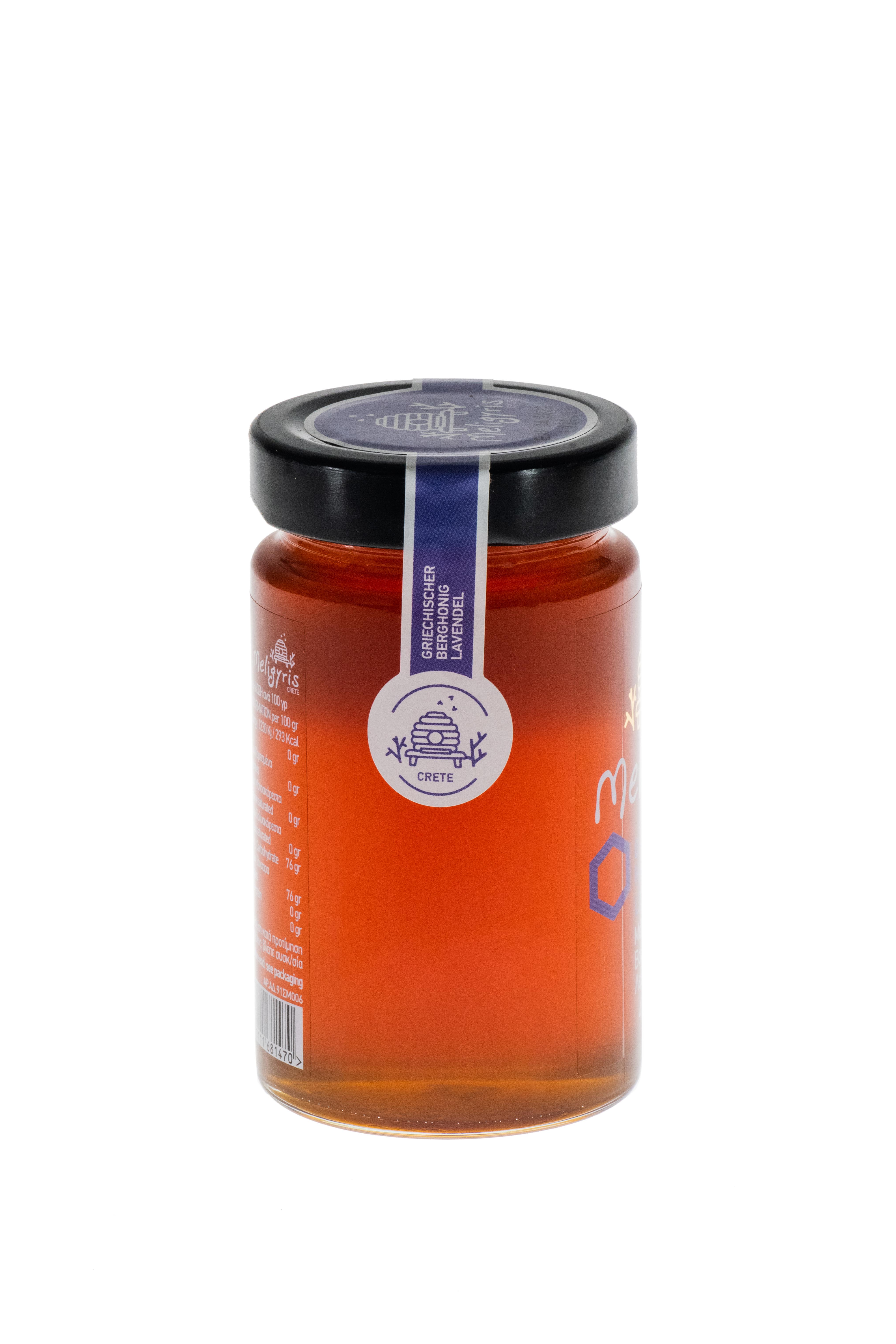 Greek mountain honey, lavender 450 g