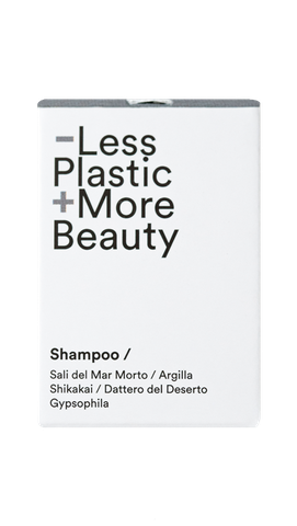 Bio Festes Shampoo für fettiges Haar - Ingwerduft 50g