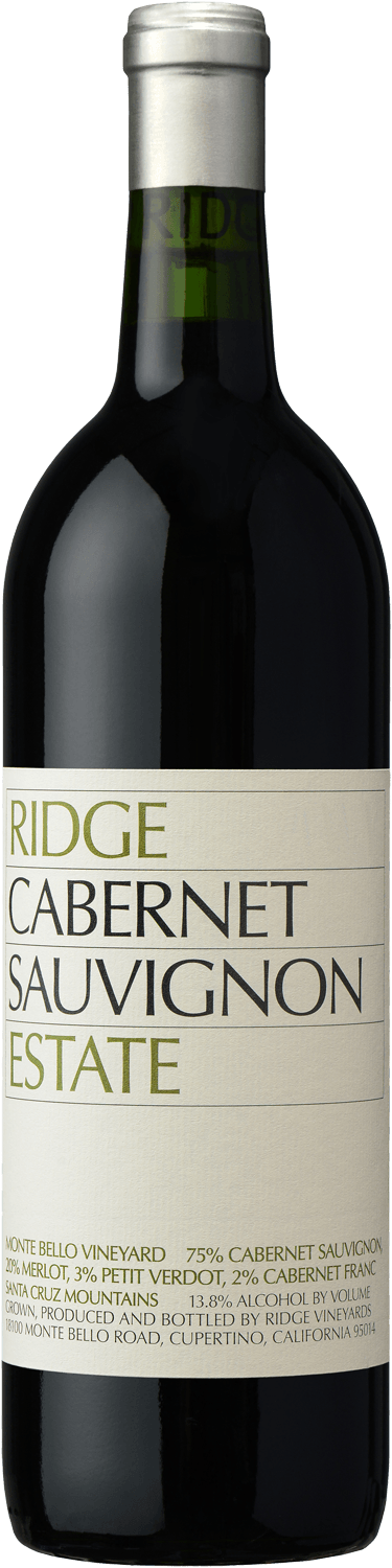 Ridge Vineyards Cabernet Sauvignon Estate Santa Cruz Mountains 2020