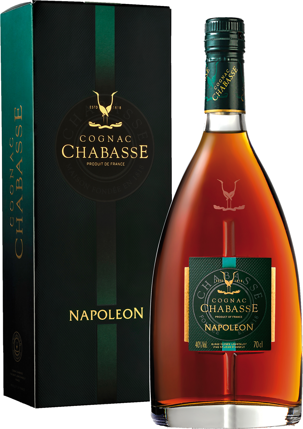 Chabasse Cognac Napoleon 12 Jahre GP