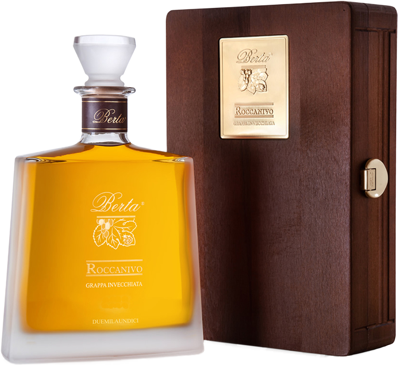 Berta Grappa Roccanivo 2016 Holzkiste