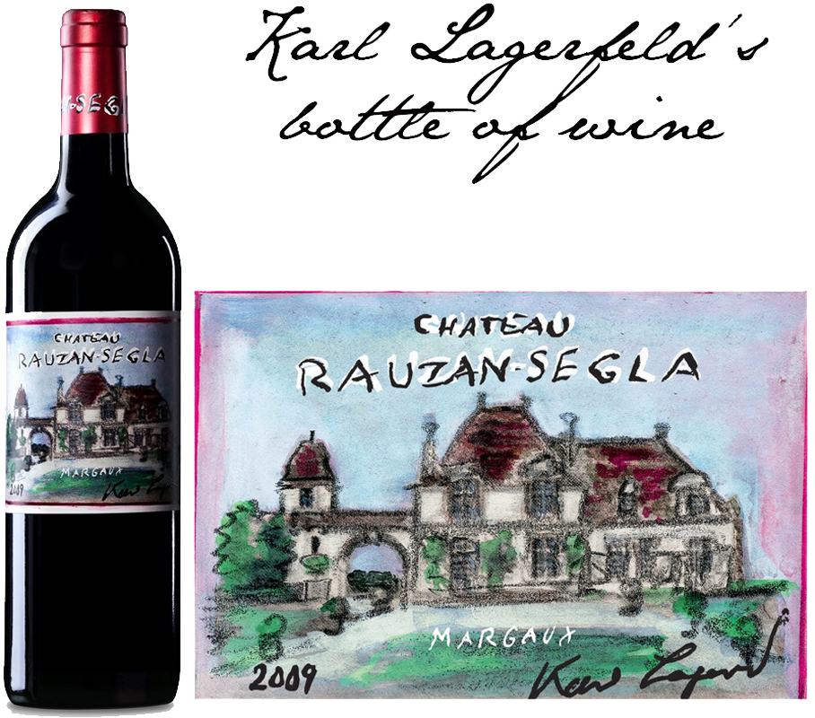 Chateau Rauzan Segla 2009 Magnum Karl Lagerfeld