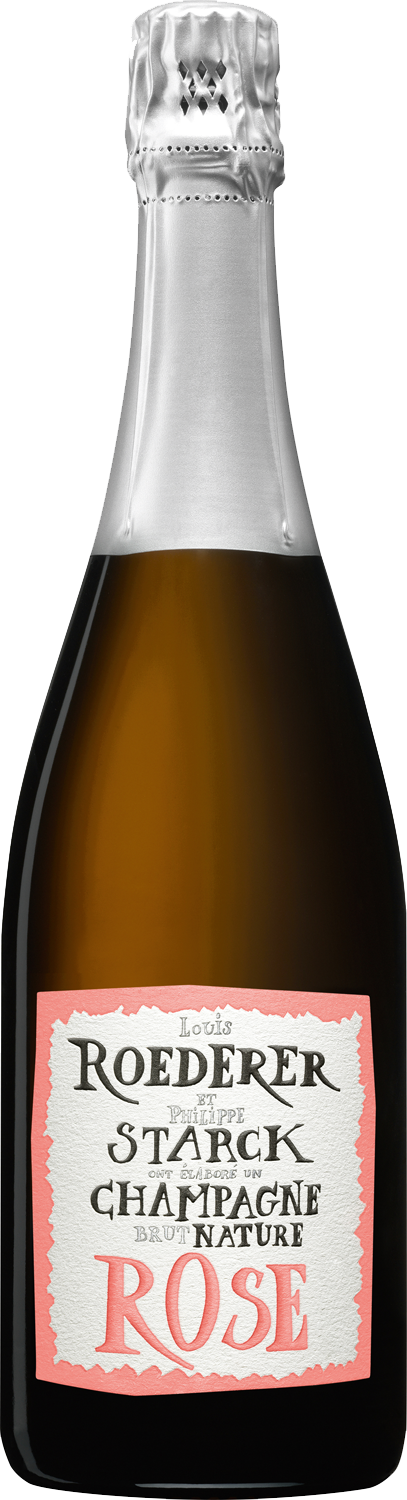 Roederer Brut Nature Rose 2015 Philippe Starck