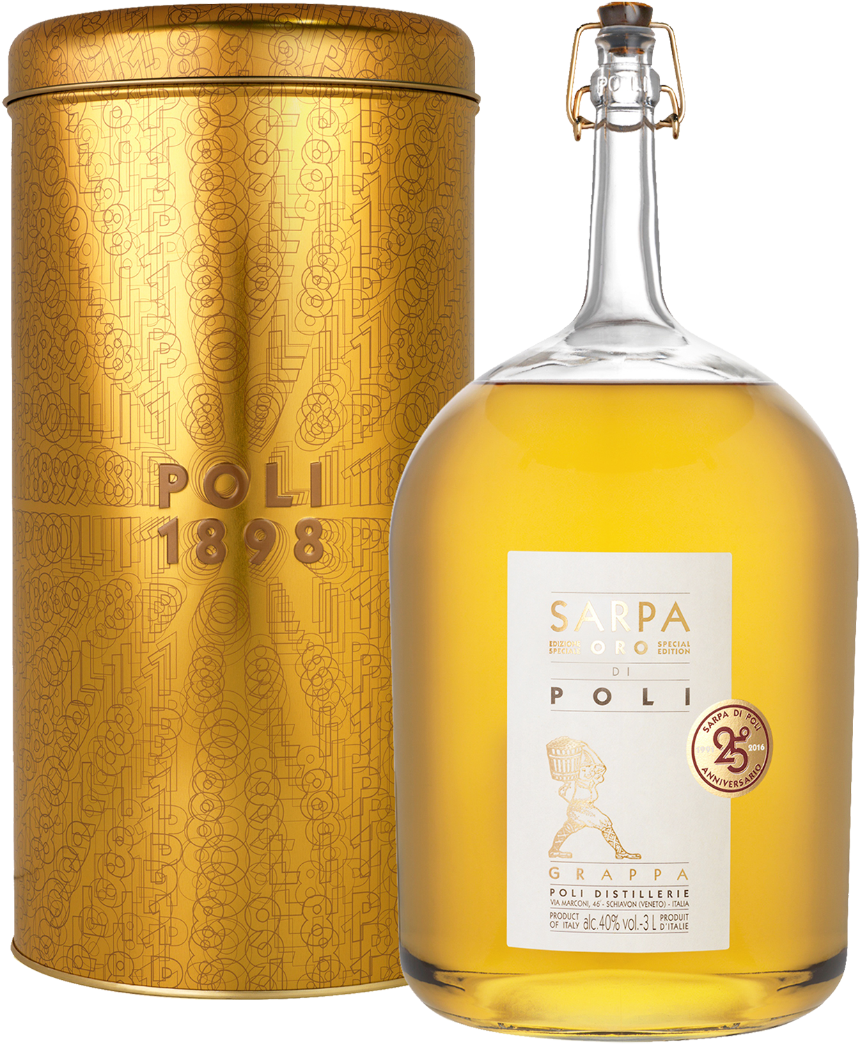 Jacopo Poli Grappa Sarpa di Poli Oro Big Mama