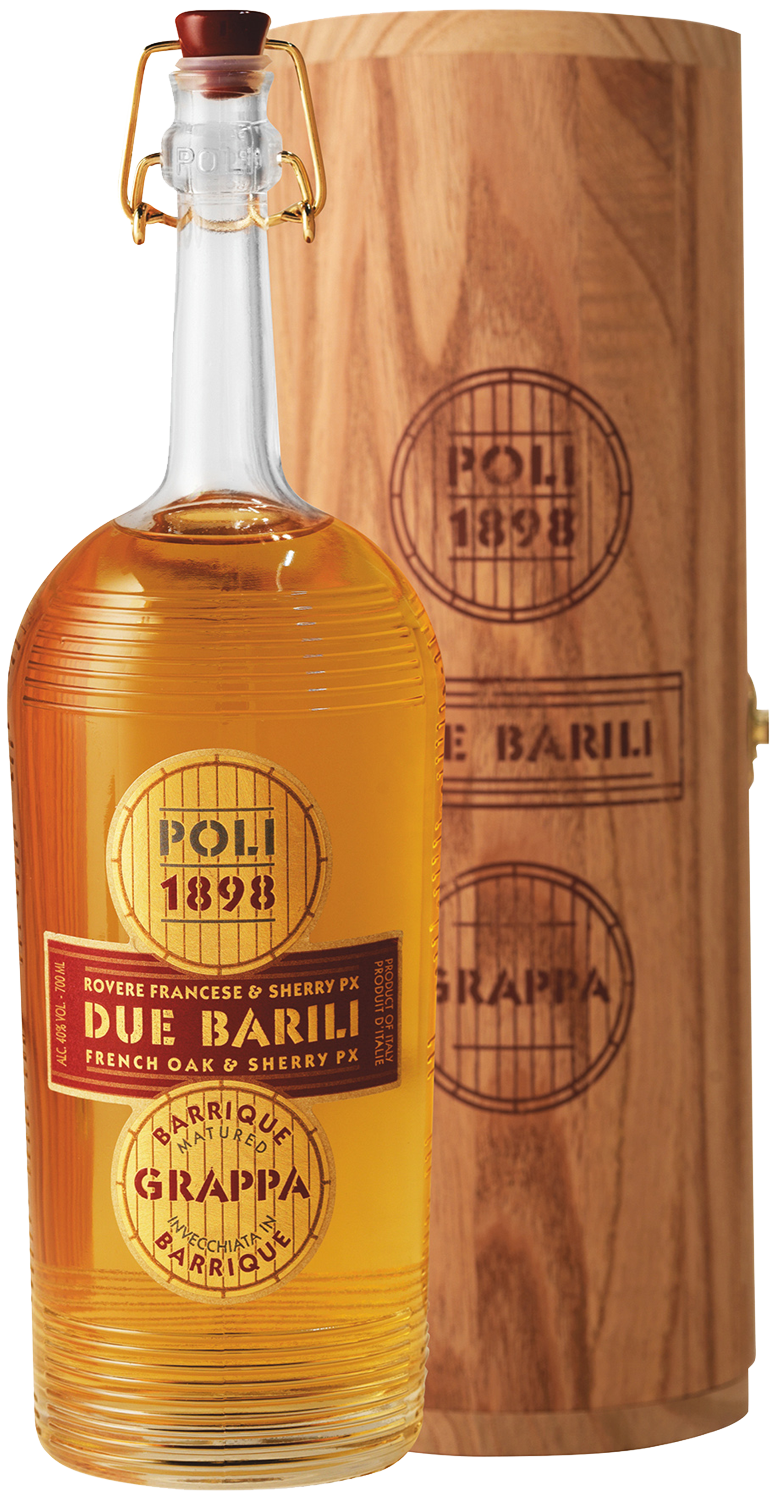 Jacopo Poli Grappa Due Barili Prosecco